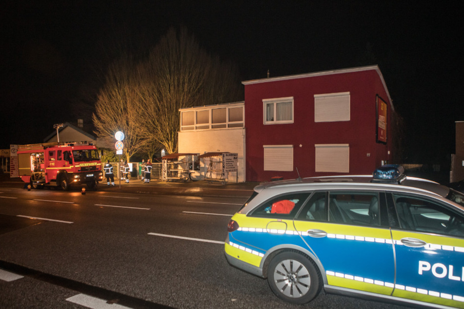 The emergency services are located in front of the cemetery in Hamburg-Lurup.