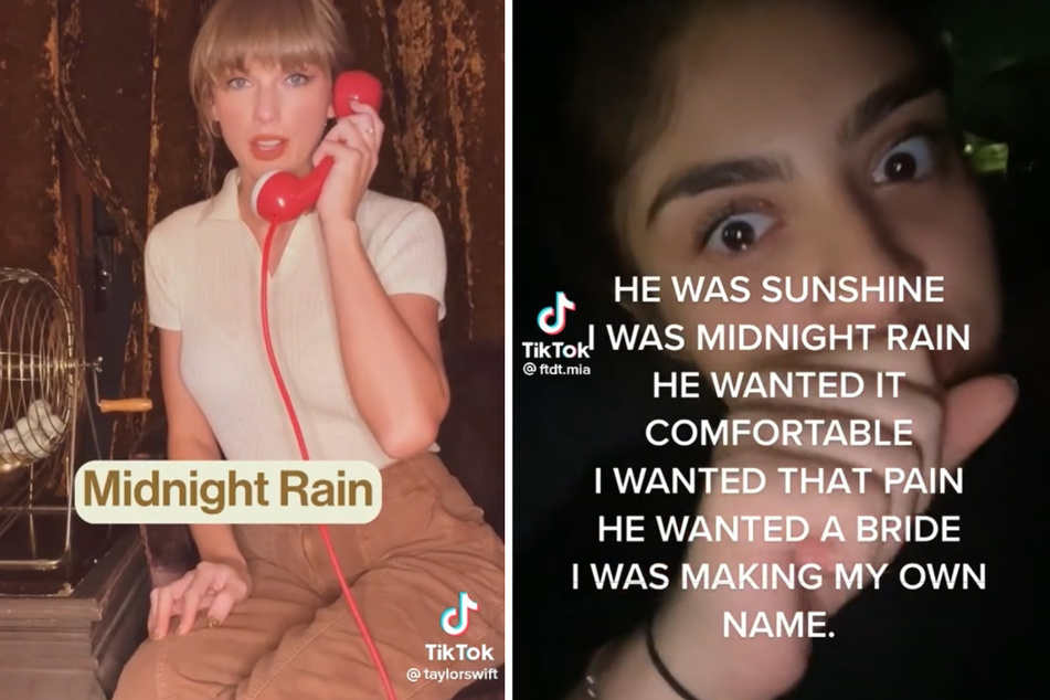 The chorus of Midnight Rain has become a popular meme format on social media to highlight fictional pairings that match the lyrics.