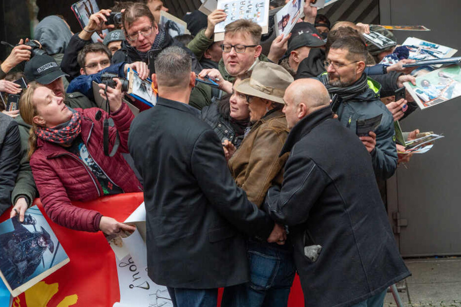 Der Star machte ein heiß ersehntes Foto mit ihr.