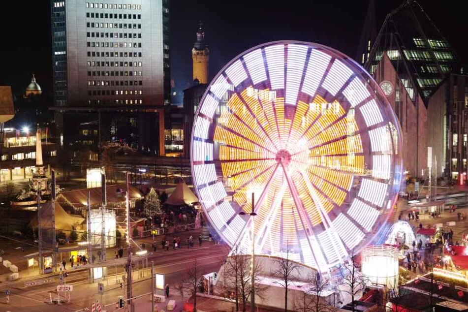 Der diesjähriger Leipziger Weihnachtsmarkt geht am Sonntag zu Ende.