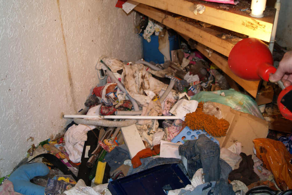Zugegeben, dieses Horror-Inferno verlangt starke Nerven: Abfall, Dreck und Schimmel türmen sich in einer Messiewohnung.