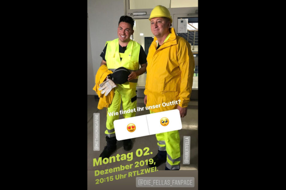 Hubert Fella postete dieses Foto in seiner Instagram-Story.