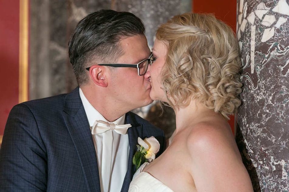 Nadja Herrig (32) und Jens Niehoff (35) gaben sich das Ja-Wort - für lau.