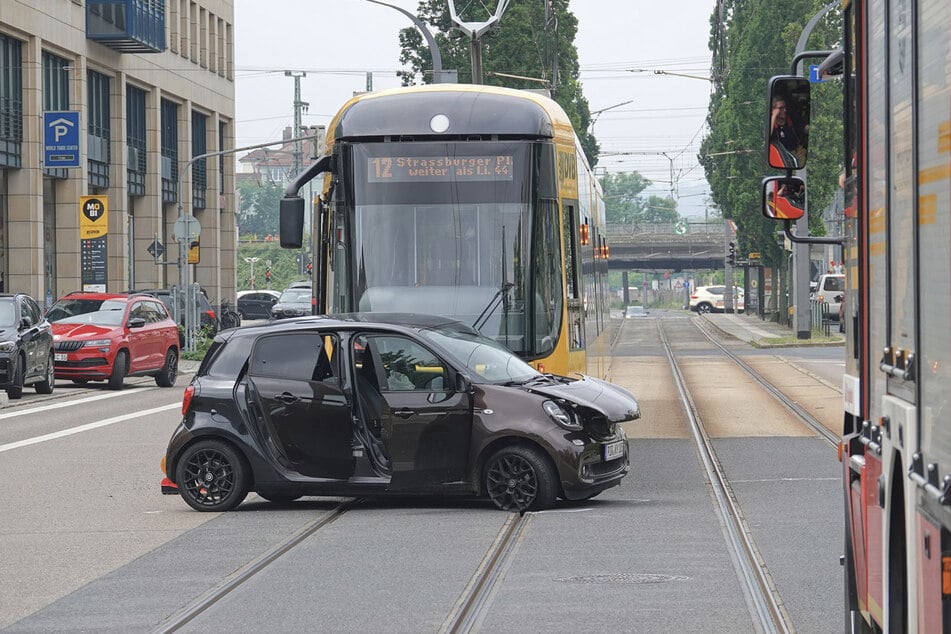 Der Dresdner "Tramfluencer" Maik Zeuge (45) saß am Steuer der am Unfall beteiligten Linie 12.