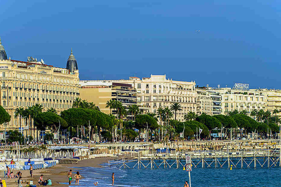 Cannes ist bei britischen Reisenden besonders beliebt.