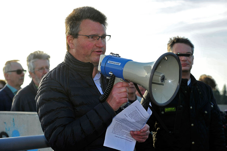 Jürgen Mädler (53) ist einer der Initiatoren der "Bürgerinitiative (BI) Lärmschutz B 174".