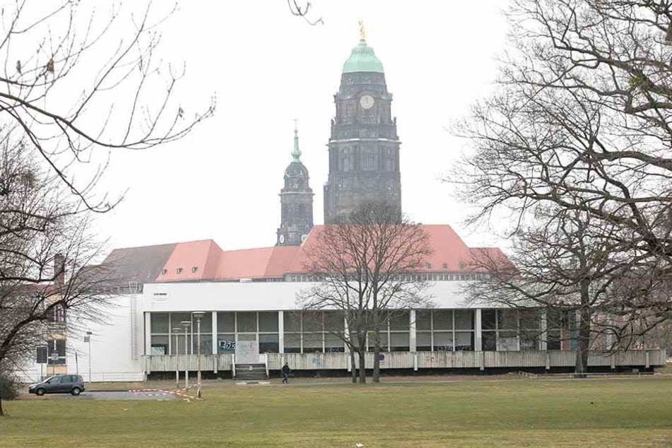 Als neuer Standort des Kunsthauses soll die Robotron-Kantine ein Ort für Gegenwartskunst werden.