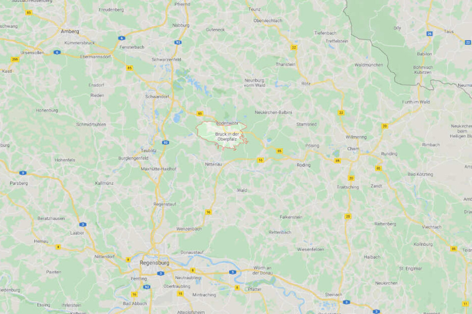 Der Vorfall ereignete sich in einem Supermarkt in Bruck in der Oberpfalz.