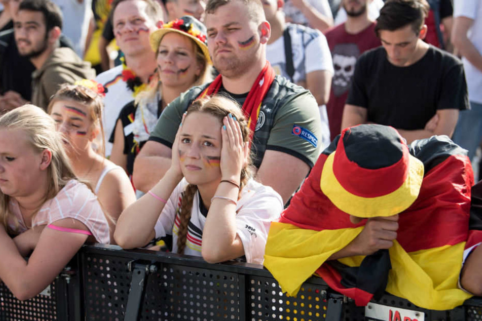 Lange Gesichter bei den Fans.