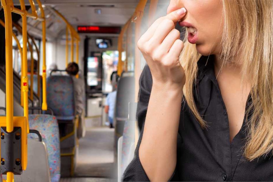 Igitt! Frau soll Stink-Alarm in Bus ausgelöst haben