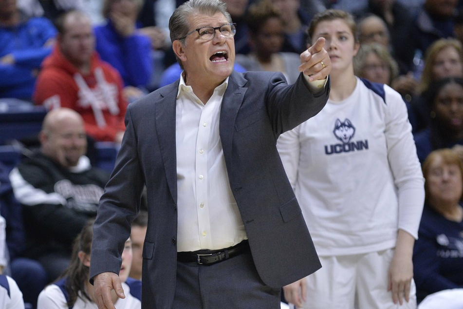 UConn Huskies Head Coach Gino Auriemma.