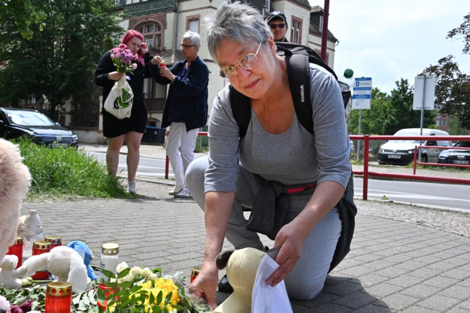 Petra Fritzsche (62) arbeitet in der Schulküche und kannte Valeriia.