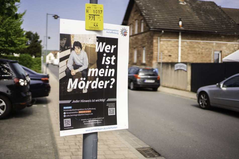 In Wörth am Main hatte die Polizei mit Plakaten weitere Zeugen des Mordes an dem 1990 ermordeten 16-jährigen Klaus Berninger gesucht.