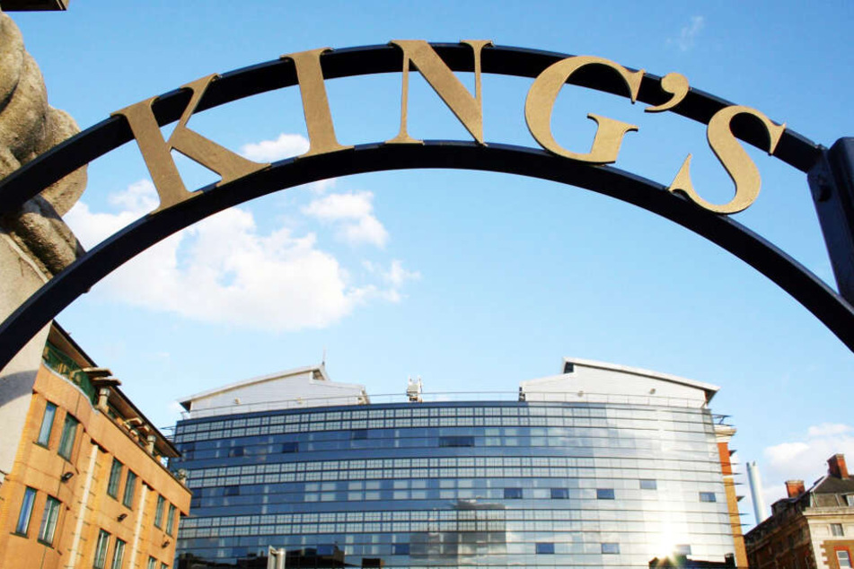 Der Eingang zum King's College Hospital.