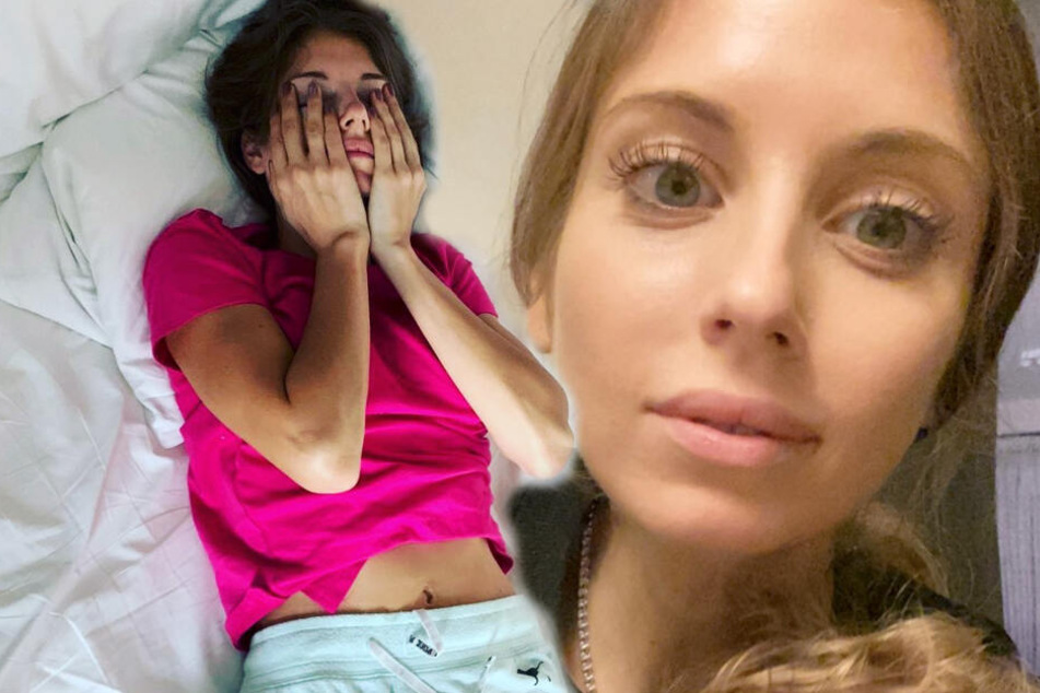 Cathy Hummels (31) sieht in ihren letzten Instagram-Posts erschöpft aus.