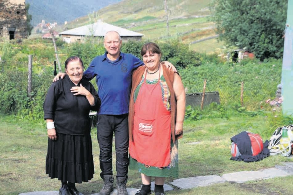 Seit seinem Studien-Ausflug kehrt er immer wieder in den Kaukasus zurück. "Ich liebe Land und Leute."