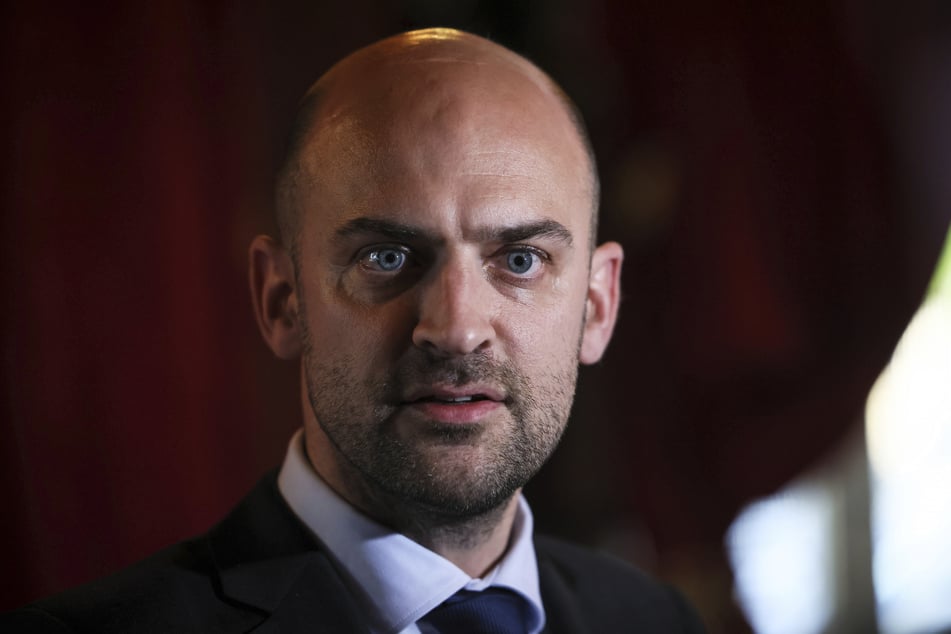 Der französische Außenminister Jean-Noel Barrot (42).