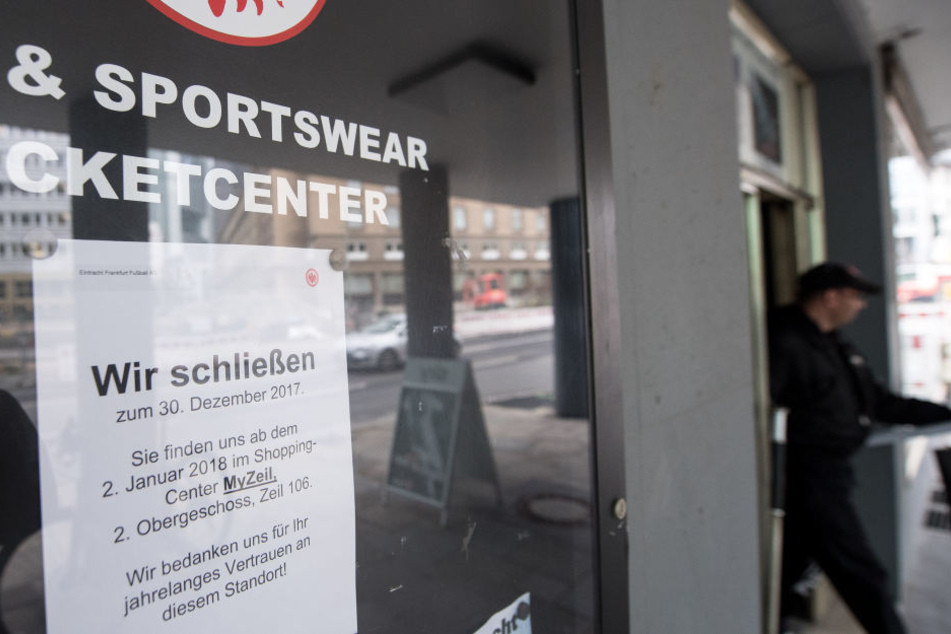 Die Eintracht eröffnete bereits einen neuen Fanshop im Shopping-Center "MyZeil".