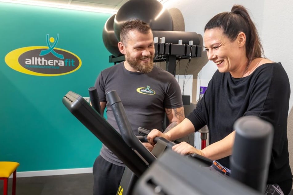 Endlich die Fitnessziele angehen! Das klappt im alltherafit in Chemnitz.