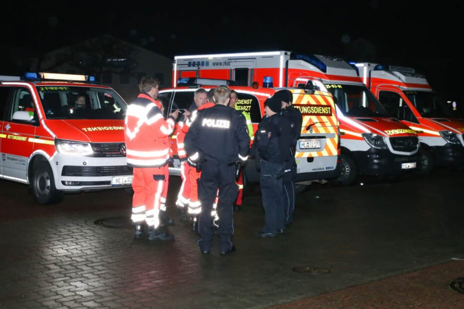 Zahlreiche Einsatzkräfte waren vor Ort.