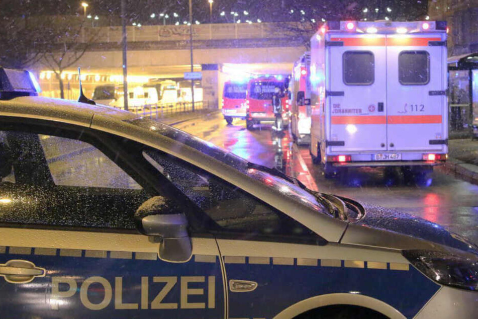 Die Levishamstraße war zwischen Adenauerplatz und Stuttgarter Platz zwischenzeitlich von der Polizei gesperrt worden.