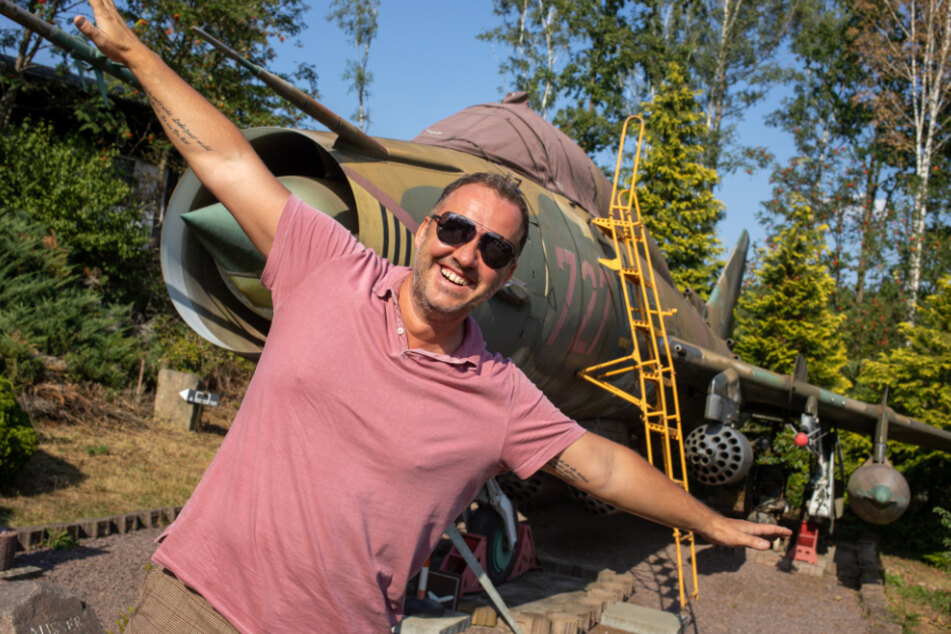Ob großer Charter-Flieger oder Düsenjäger - MDR Sachsen-Radiomoderator Silvio Zschage (41) ist vom Fliegen fasziniert.
