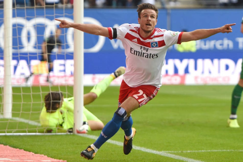 Nicolai Müller kommt ablösefrei vom Hamburger SV an den Main.