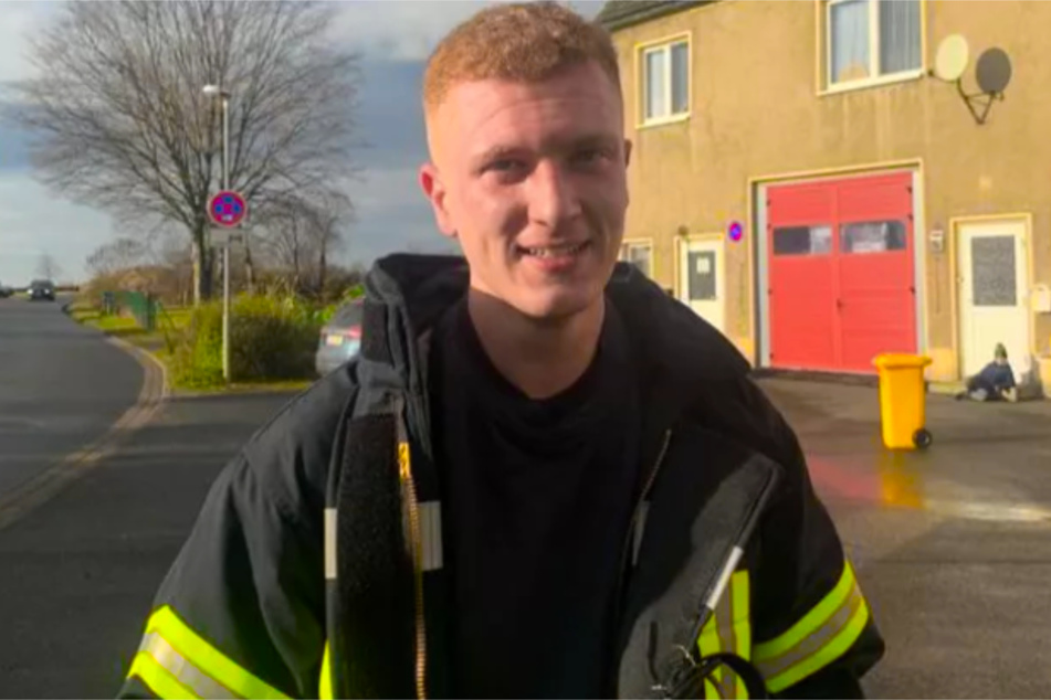Morris Bleichrodt (20) war jahrelang bei der Feuerwehr Naunhof tätig.