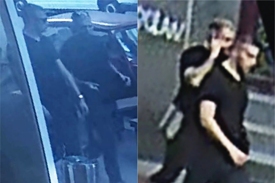 Nach diesen beiden Männern fahndet die Hamburger Polizei. Sie sollen am 22. September einen 19-Jährigen durch einen Messerstich schwer verletzt haben.