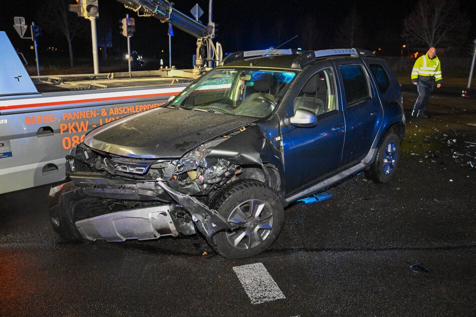 Ein VW und ein Dacia sind dabei miteinander kollidiert. Laut Polizei wurden vier Menschen leicht verletzt.