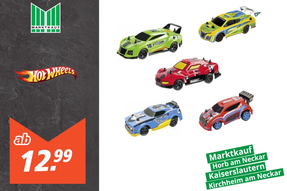 Hot Wheels RC-Race Team ab 12,99 Euro