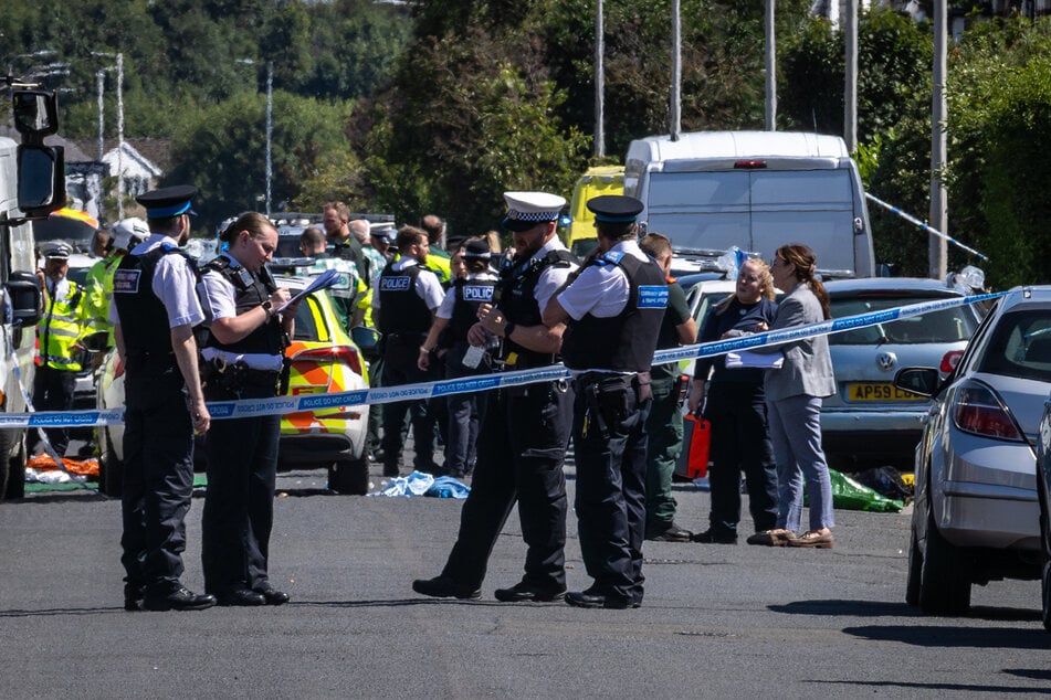 Die Polizei konnte kurz nach dem schrecklichen Vorfall einen Mann festnehmen.