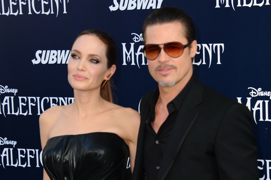 Brad Pitt is currently still embroiled in a divorce/custody battle with his ex, Angelina Jolie (r) who shockingly filed for divorce from the actor in 2016.