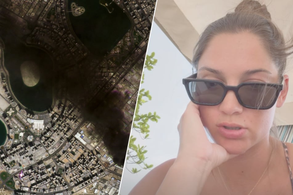 Zwischen Rauchwolken, Raketen und Abfangdrohnen: Tanja Makaric faucht gegen Dubai-Hater