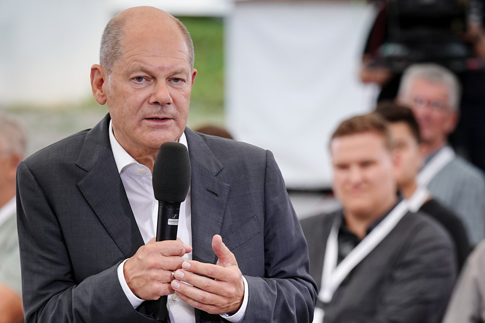 Bundeskanzler Olaf Scholz (64, SPD).