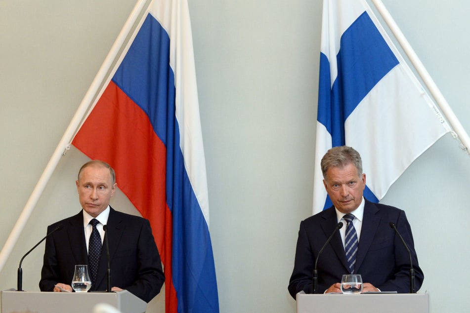 2017 konnten sie noch miteinander: Russlands Präsident Wladimir Putin (69, l.) und sein finnisches Pendant Sauli Niinisto (73).