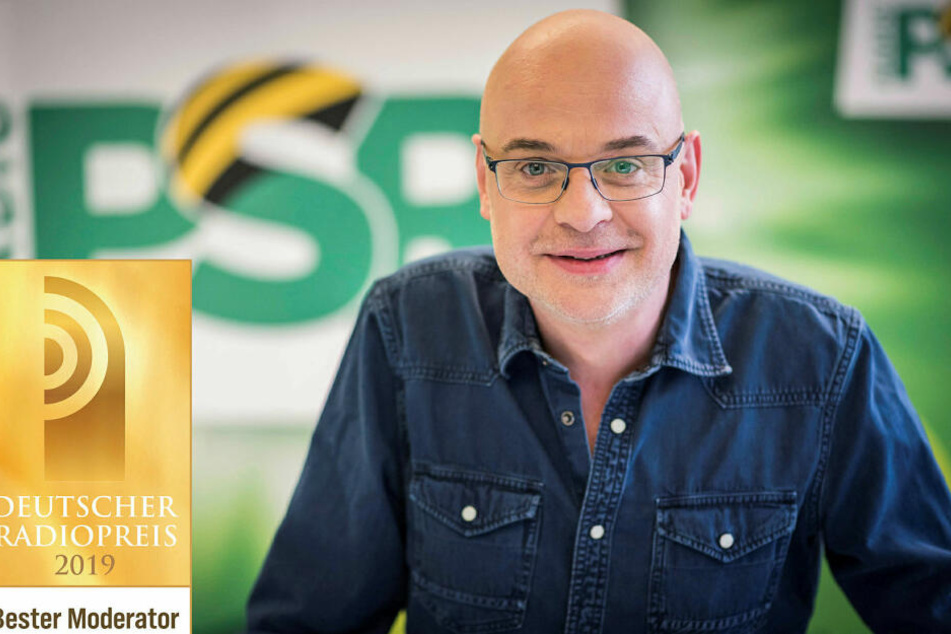 Steffen Lukas (49) moderiert seit 1993 bei Radio PSR, wurde erst im September als "Bester Moderator" Deutschlands ausgezeichnet.