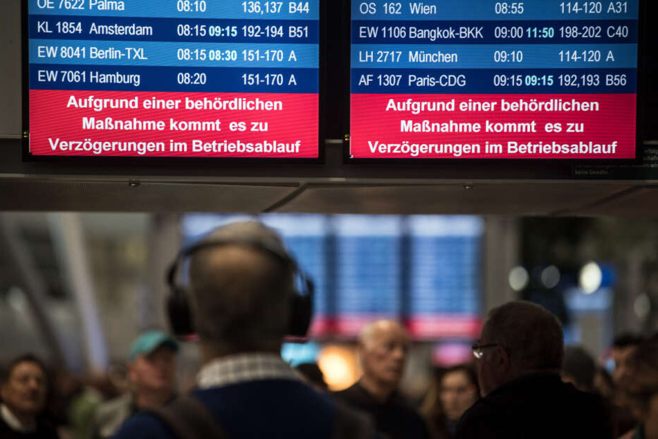 Die Kontrollen sorgten für etliche Verspätungen.
