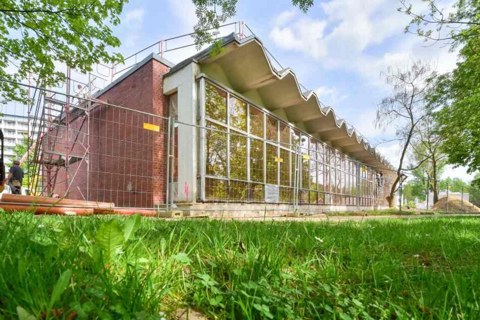Diebe sind in die Schwimmhalle Gablenz eingebrochen.