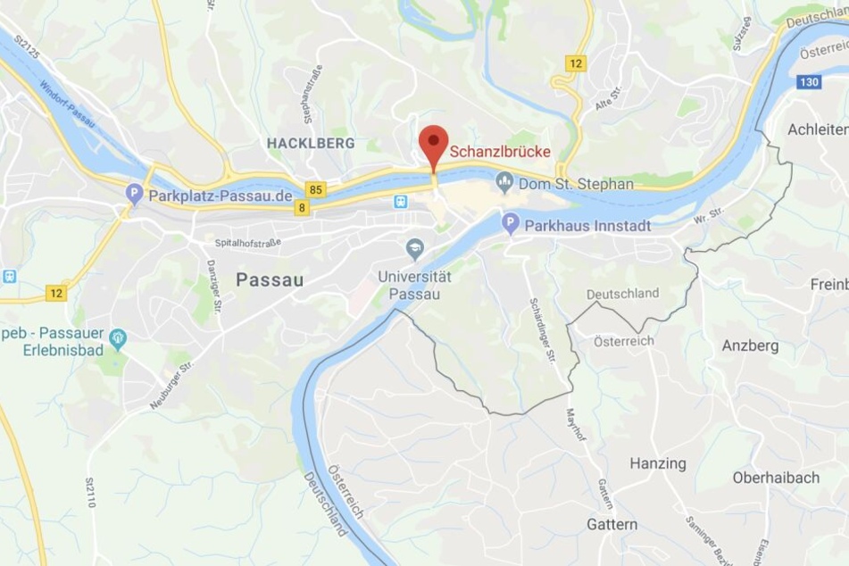 In Passau wäre es in der Nähe der Schanzlbrücke beinahe zu einer Vergewaltigung gekommen.