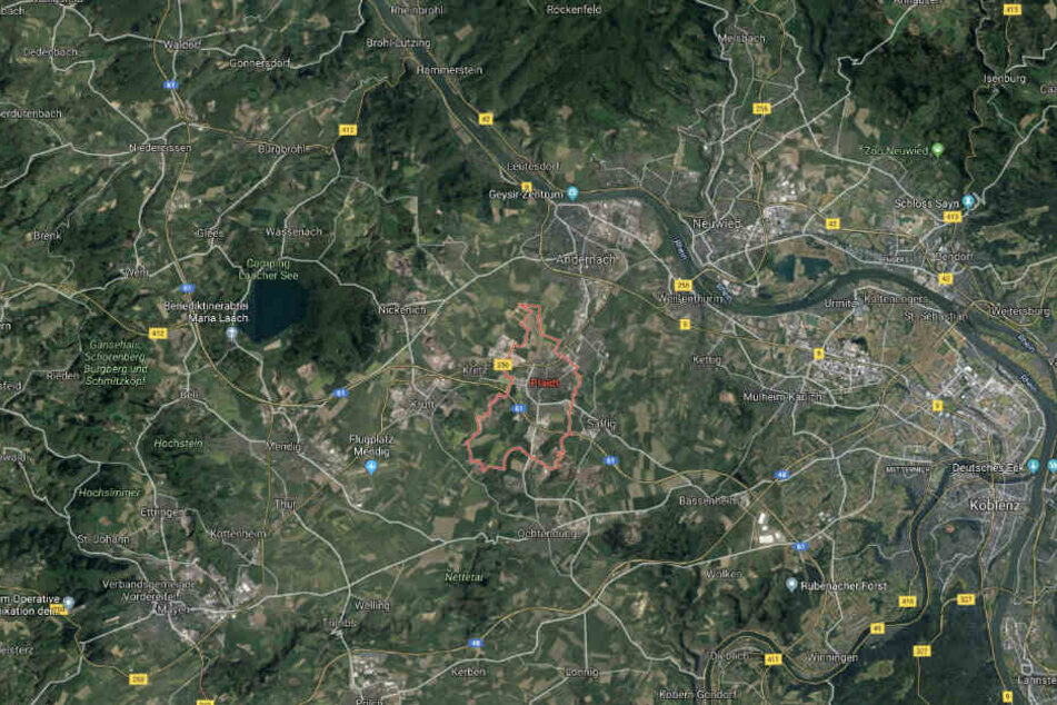 Der Vorfall ereignete sich in Plaidt nahe Koblenz.