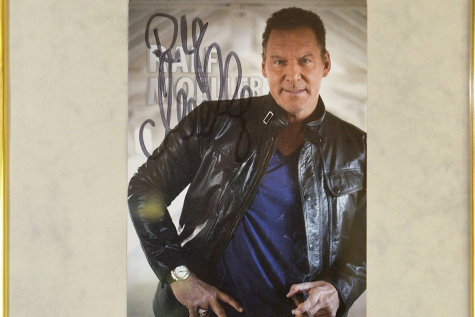 Auch Hollywood-Star Ralf Möller ist an der Wand verewigt...
