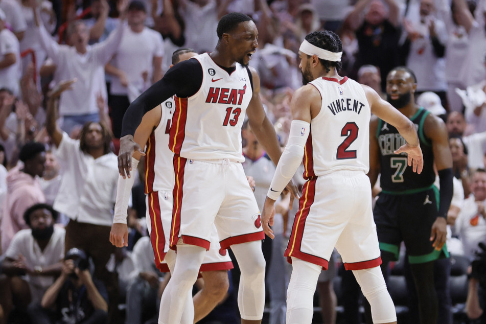 Heat have one foot in the NBA finals after scorching "embarrassing" Celtics