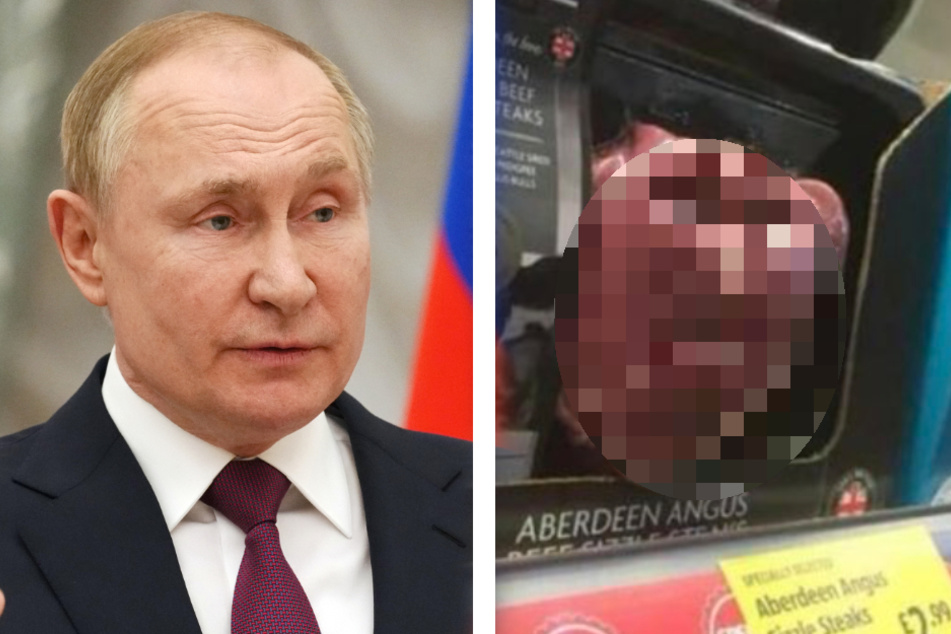 Kunde traut seinen Augen nicht: Sieht dieses Steak aus wie Putin?