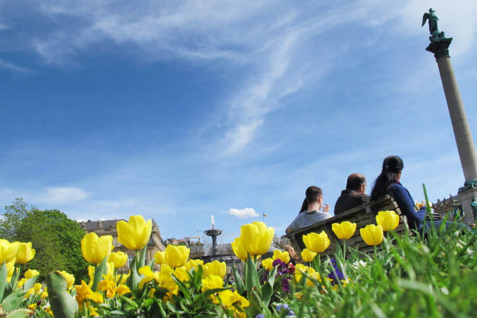Die Temperaturen bleiben sommerlich.