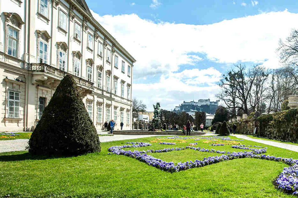 Vor der malerischen Kulisse von Schloss Mirabell in Salzburg sollte eine Eheschließung stattfinden.