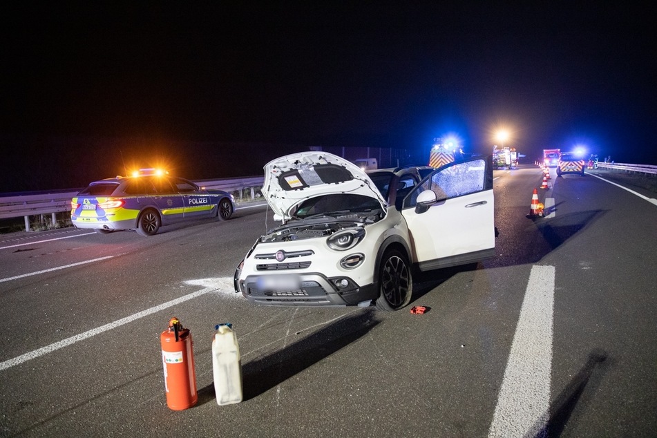 In dem Fiat wurden drei Personen leicht verletzt.