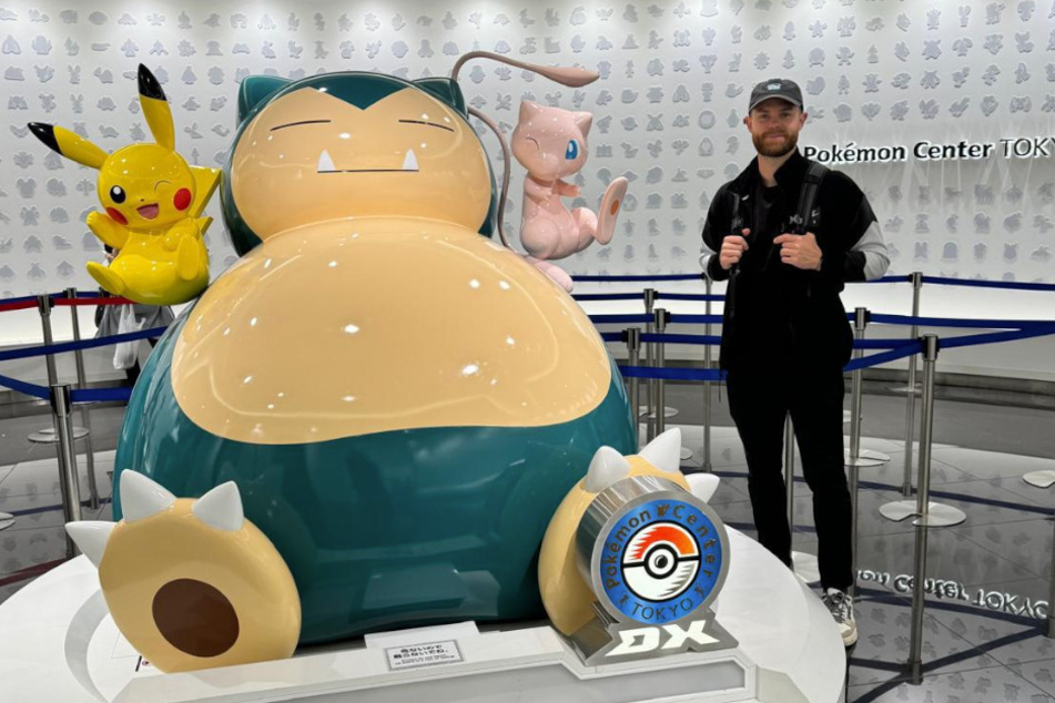 Tobias Müller nutzte die Sommerpause für eine Rundreise durch Japan. In Tokio besuchte er das Pokémon Center.