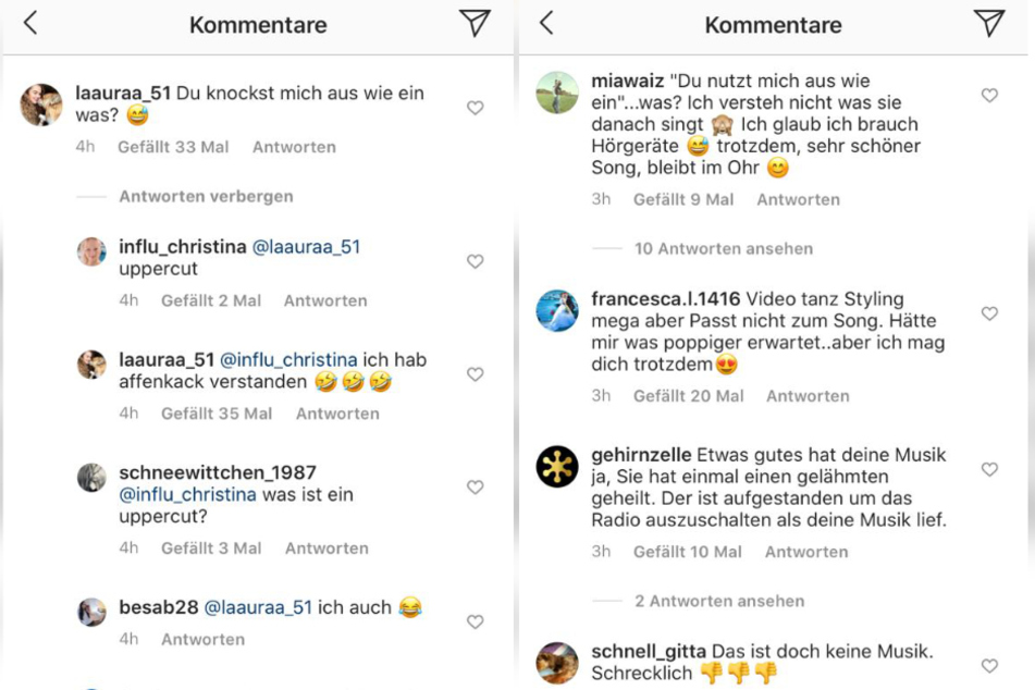 Bei ihren Fans kam Sarah Lombardis (27) neuer Song anscheinend nicht so gut an. Bei Instagram hagelte es Kritik.