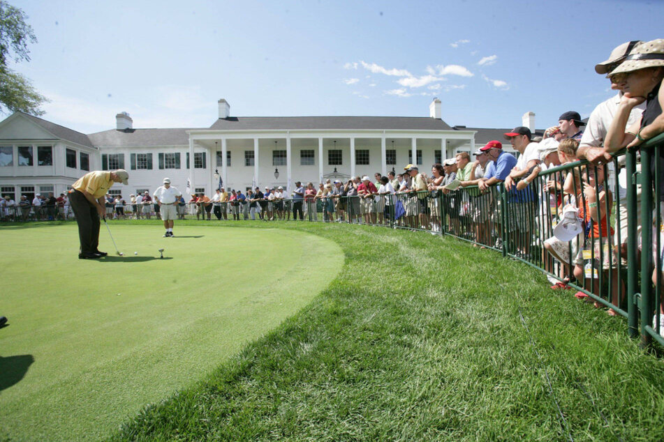Spectators watched the 90th PGA Golf Championship tournament at Oakland Hills Country Club in 2008, its most recent major.